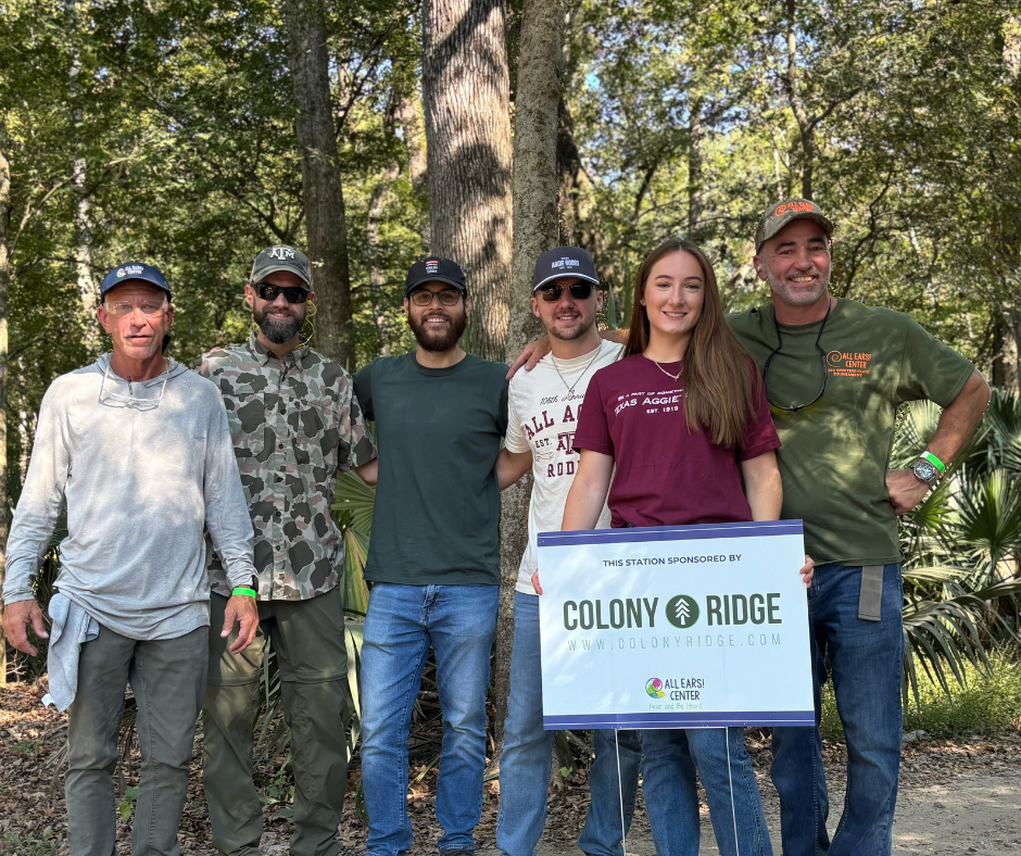 All Ears! Organization with Colony Ridge sponsors