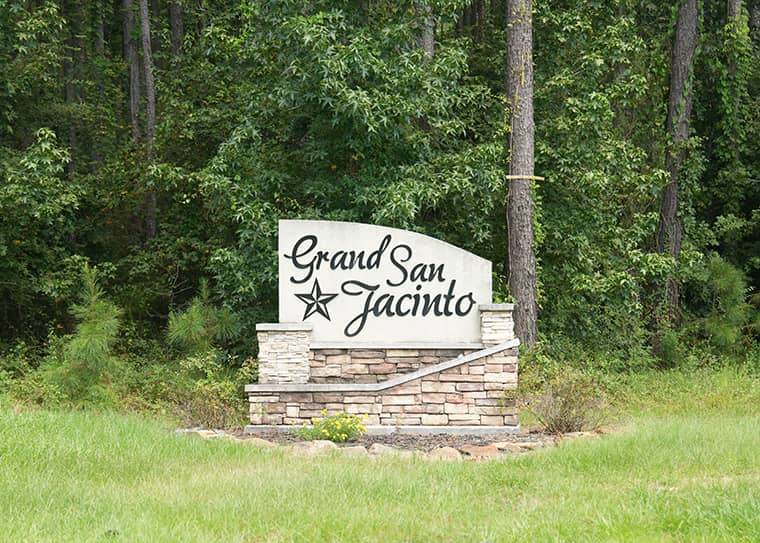 Colony Ridge Grand San Jacinto Subdivision
