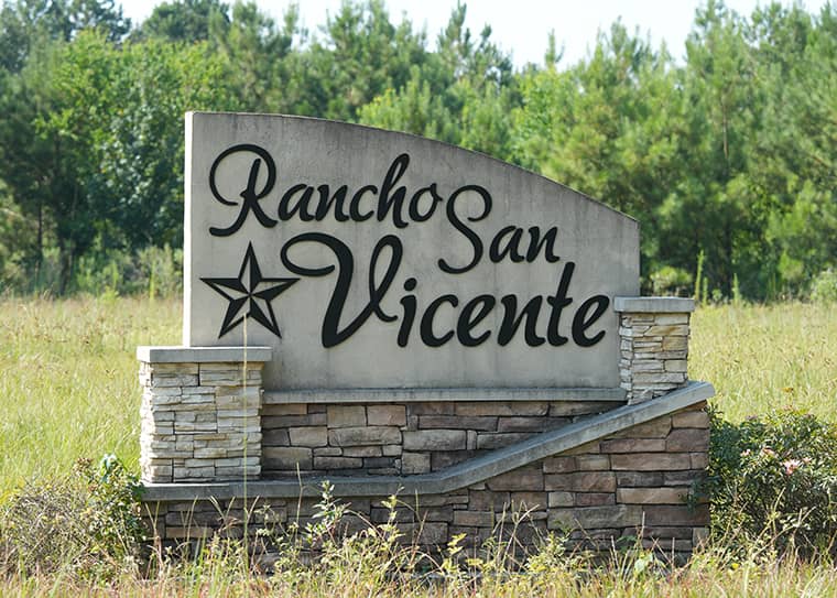 Colony Ridge Rancho San Vicente Subdivision